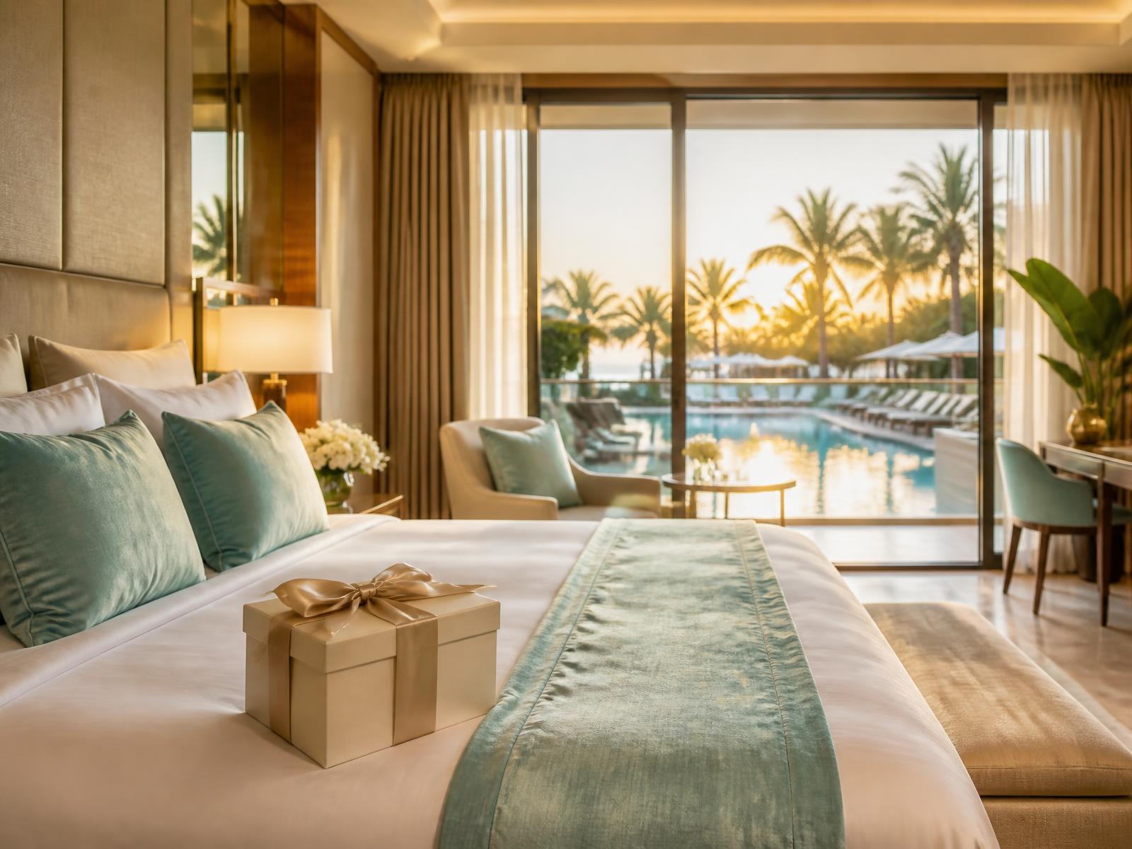 Luxury hotel suite giveaway